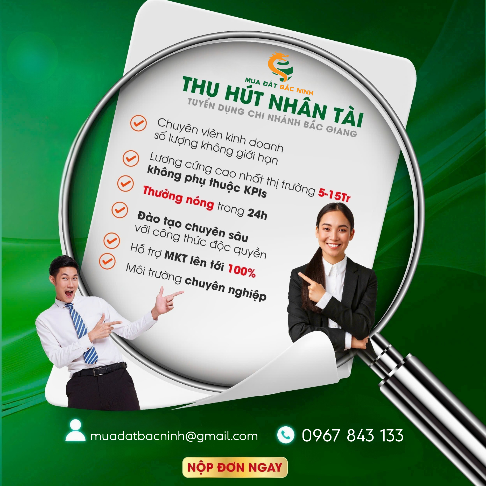 Tuyển dụng nhân viên kinh doanh