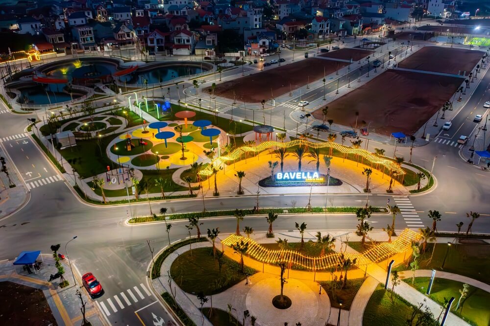 hình ảnh thực tế dự án bavella green park