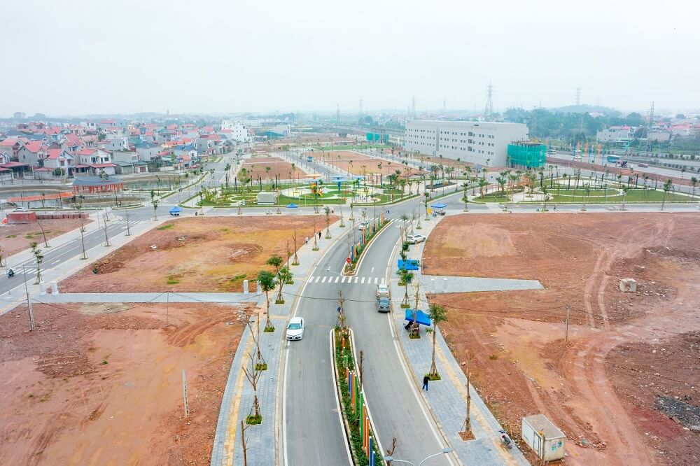hình ảnh thực tế dự án bavella green park
