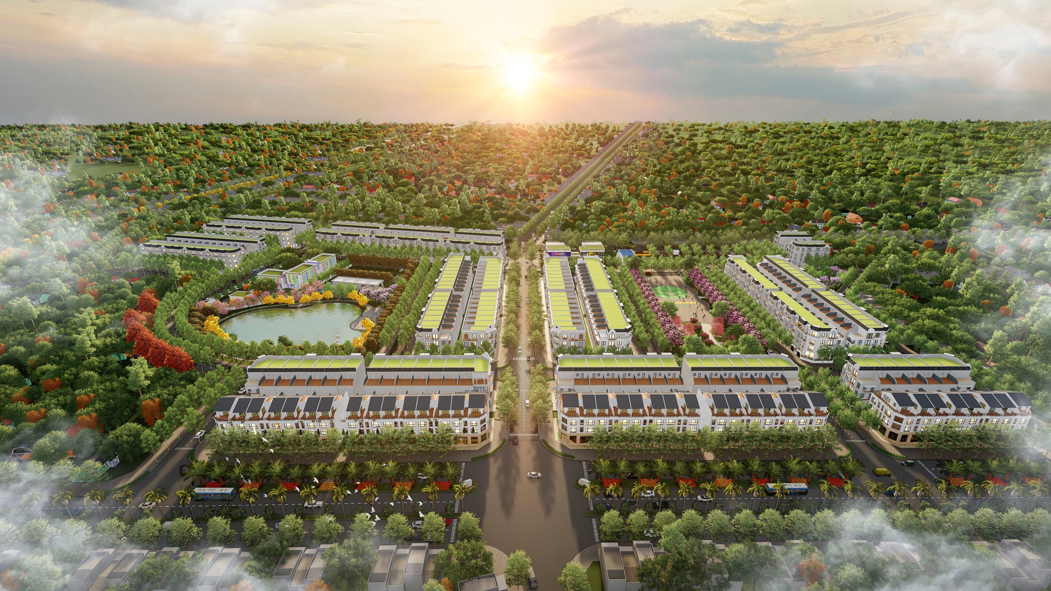 phối cảnh hawee parkland cao thượng